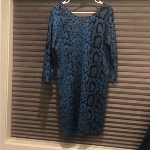 Julie Brown snake print dress